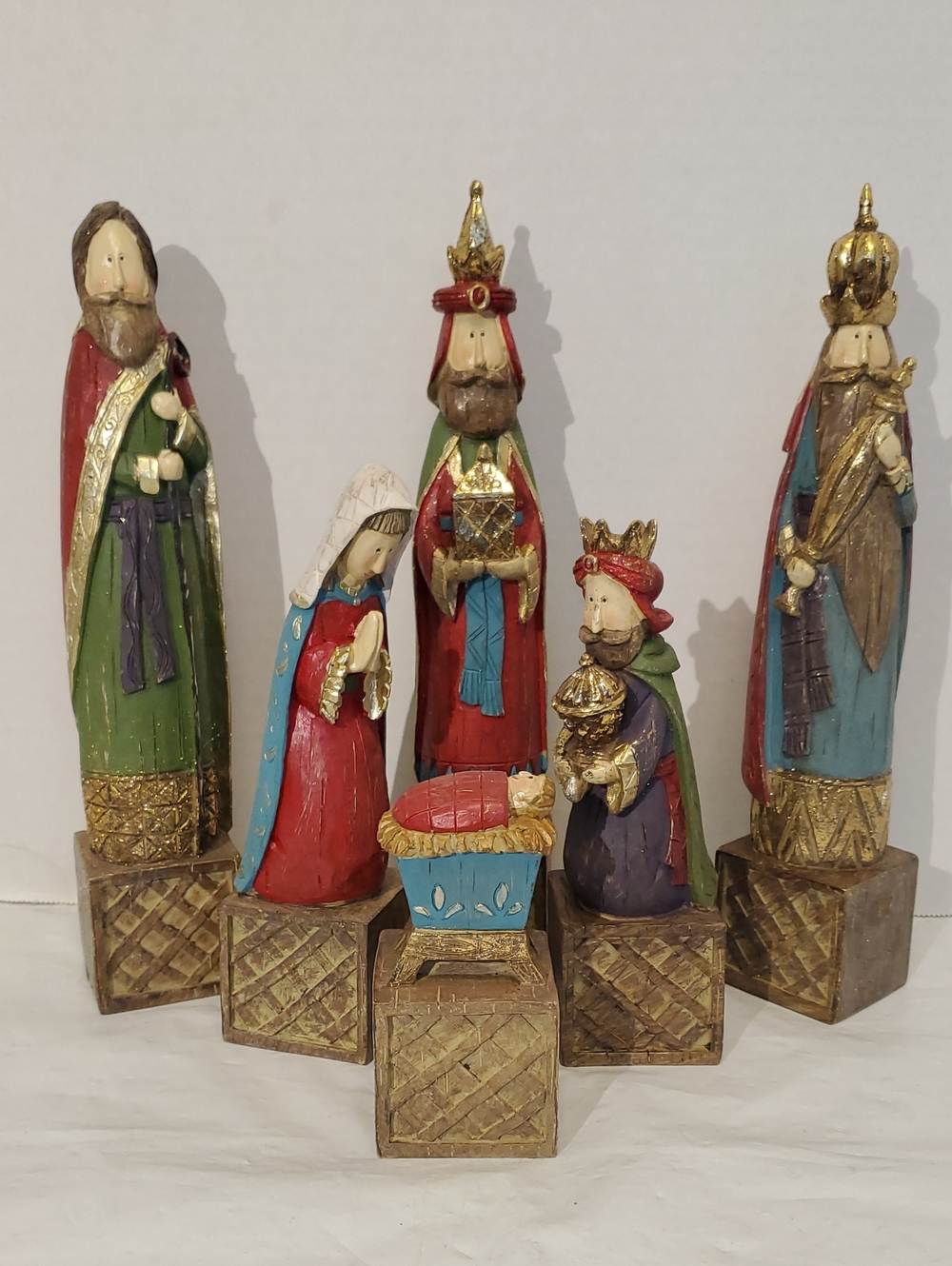 Nativity Scene Set of 6 - Picture 3 of 4